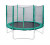 Батут с защитной сеткой Trampoline 6, диаметр 1,8 м