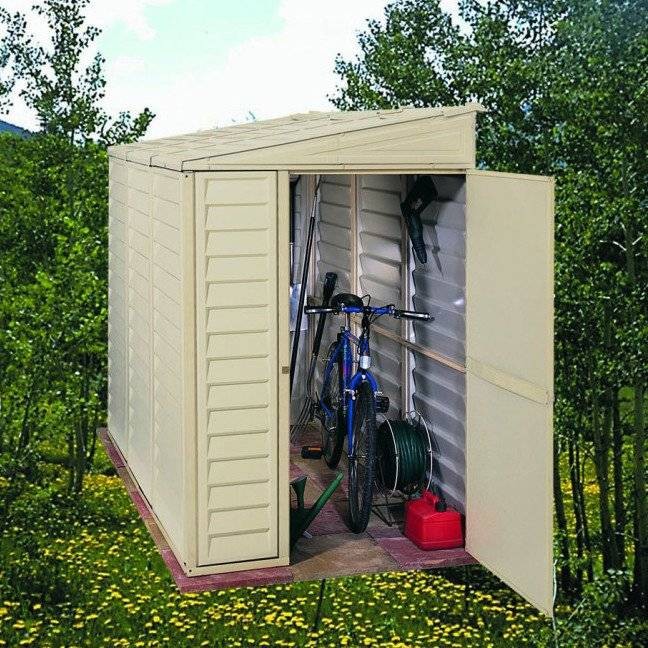 Пластиковый сарай SideMade Garden