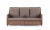Диван из искусственного ротанга Гляссе Brown 4sis