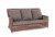 Диван из искусственного ротанга Гляссе Brown 4sis