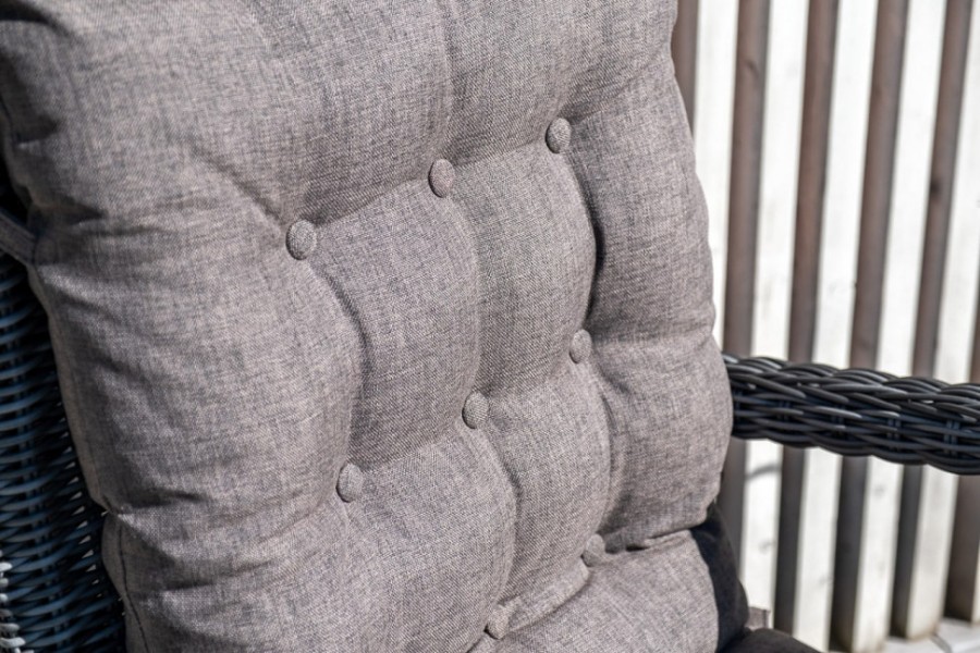 Лаунж зона из искусственного ротанга Толедо Graphite 4sis