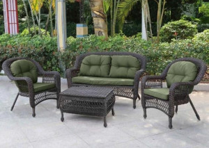 Набор мебели Dark brown LV520 Brown/Green Афина