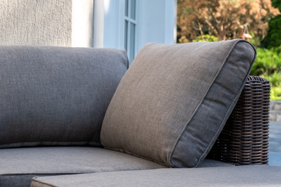 Лаунж-зона Лунго из искусственного ротанга Brown 4sis