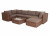 Лаунж-зона Лунго из искусственного ротанга Brown 4sis