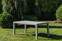 Обеденный стол JULY светло-серый Royal Family