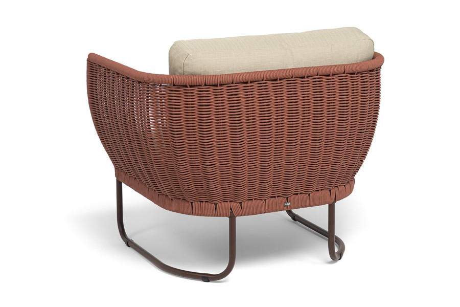 Кресло из роупа Фиджи, красный (8372) 4sis 