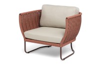 Кресло из роупа Фиджи, красный 8372 tex 4sis 