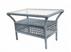 Стол кофейный прямоугольный DECO серый Aiko