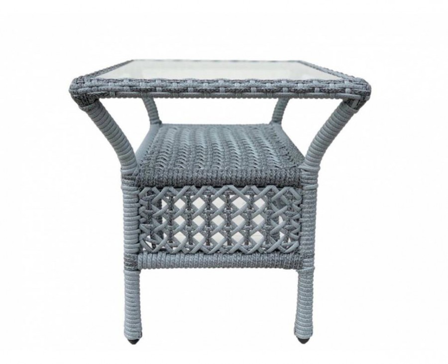 Стол кофейный прямоугольный DECO серый Aiko