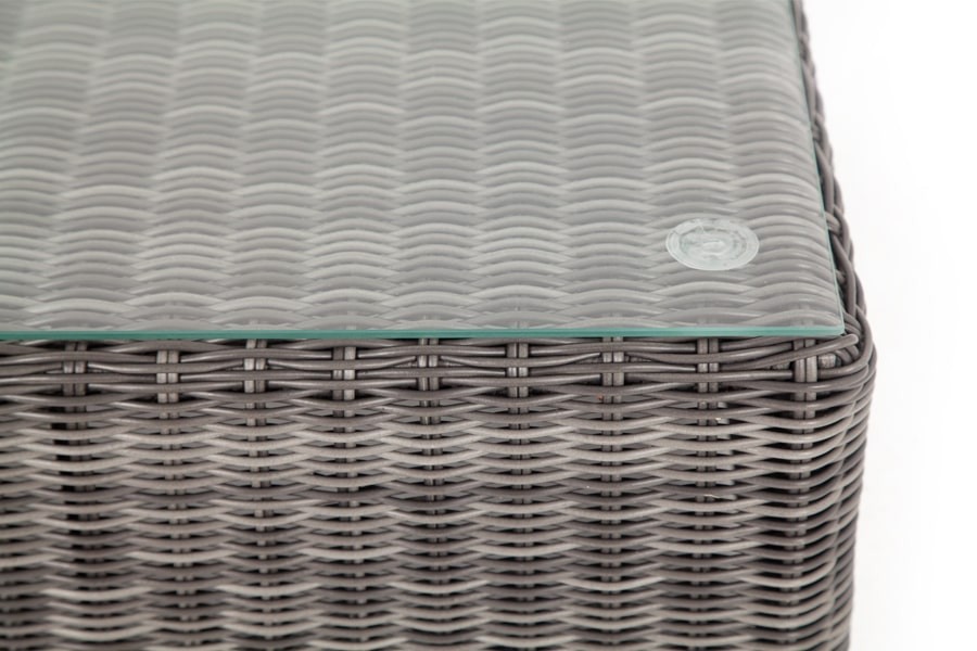 Лаунж-зона Лунго из искусственного ротанга Graphite 4sis