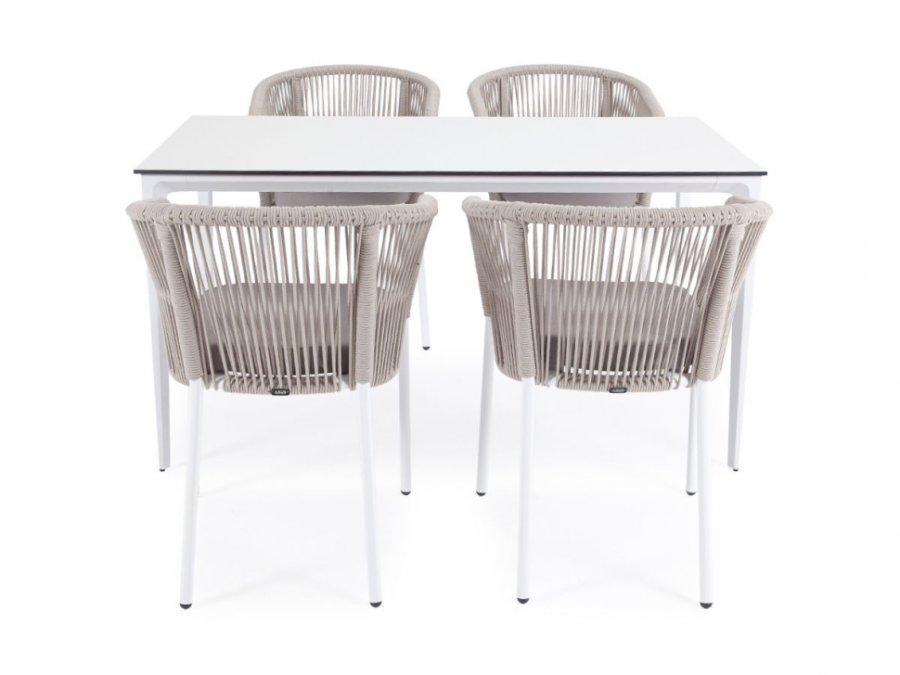 Обеденная группа Малага 4 бежевая 4sis