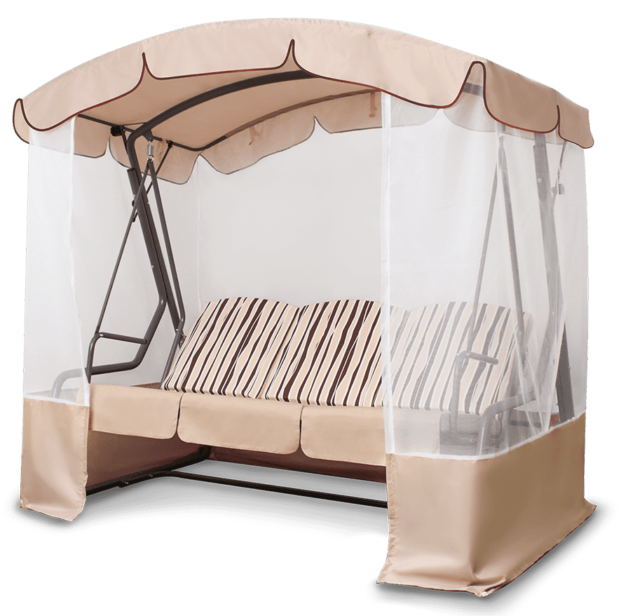 Садовые качели Рандеву Премиум, бежевый Garden