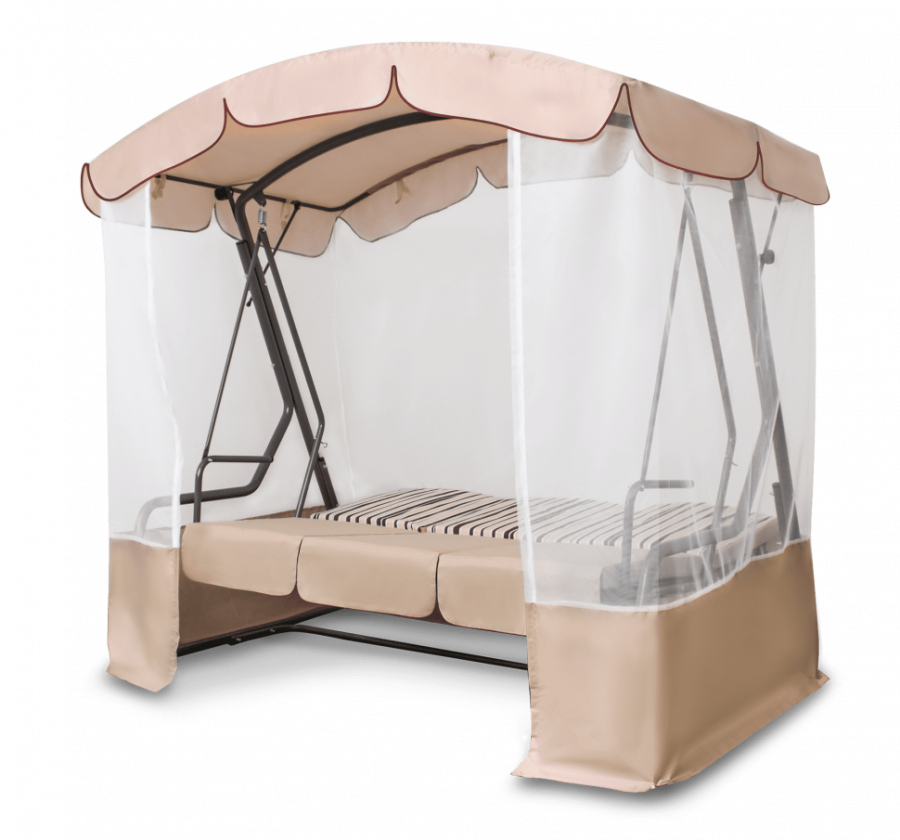 Садовые качели Рандеву Премиум, бежевый Garden