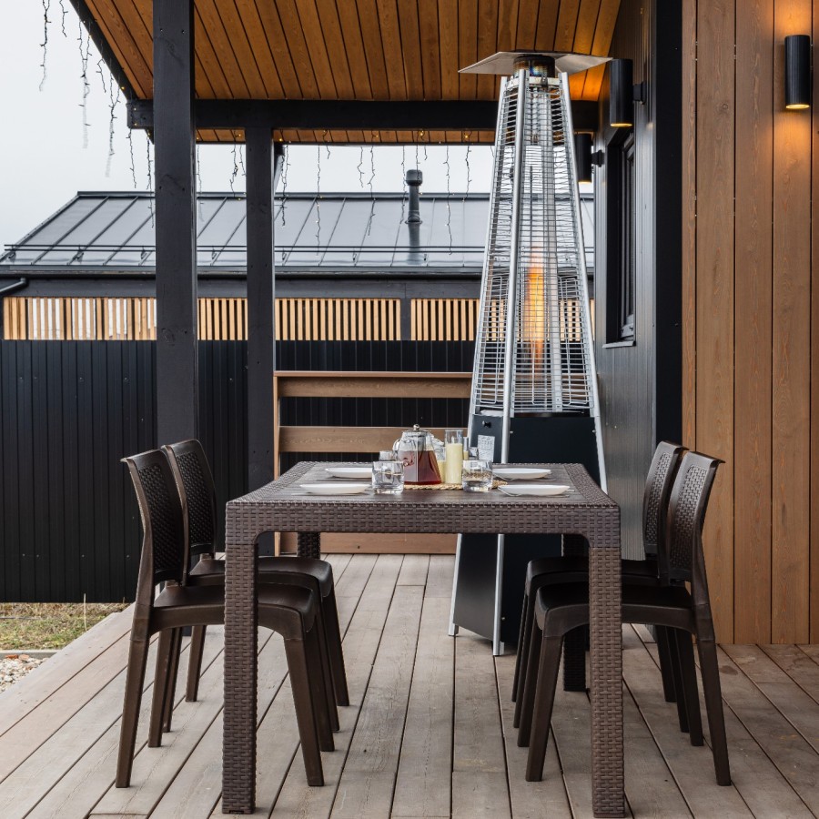 Обеденный комплект JULY S коричневый Royal Family