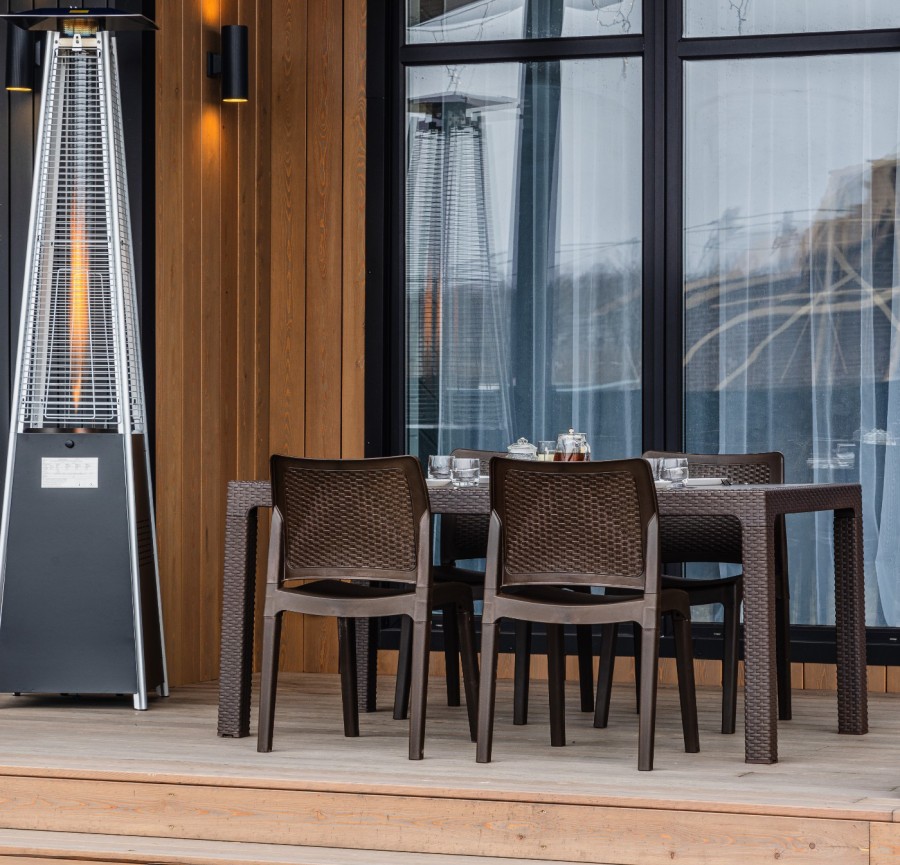 Обеденный комплект JULY S коричневый Royal Family