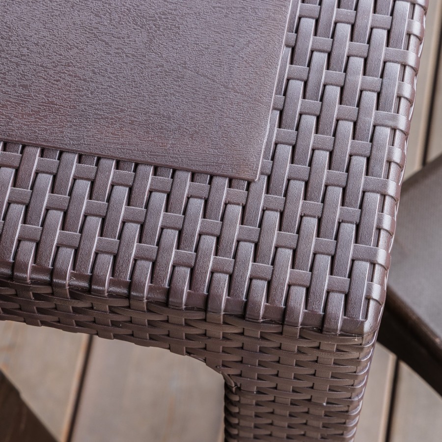 Обеденный комплект JULY S коричневый Royal Family