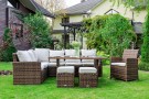 Комплект мебели из искусственного ротанга ZORRO PLUS коричневый