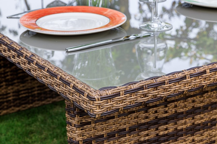 Комплект мебели из искусственного ротанга ZORRO PLUS коричневый