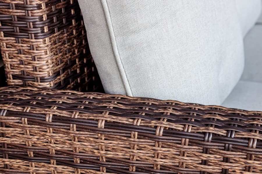 Комплект мебели из искусственного ротанга ZORRO PLUS коричневый