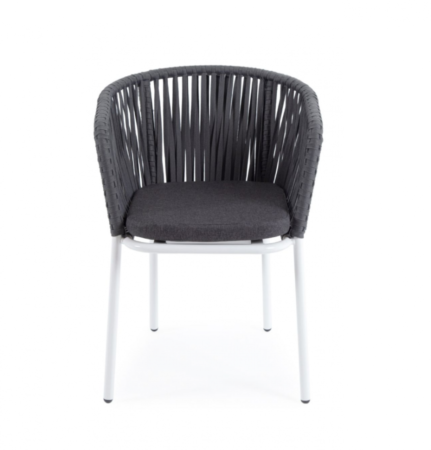 Обеденная группа Малага Бордо графит 4sis