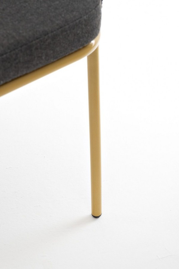 Стул Марсель из роупа золотой глянец, темно-серый 4sis