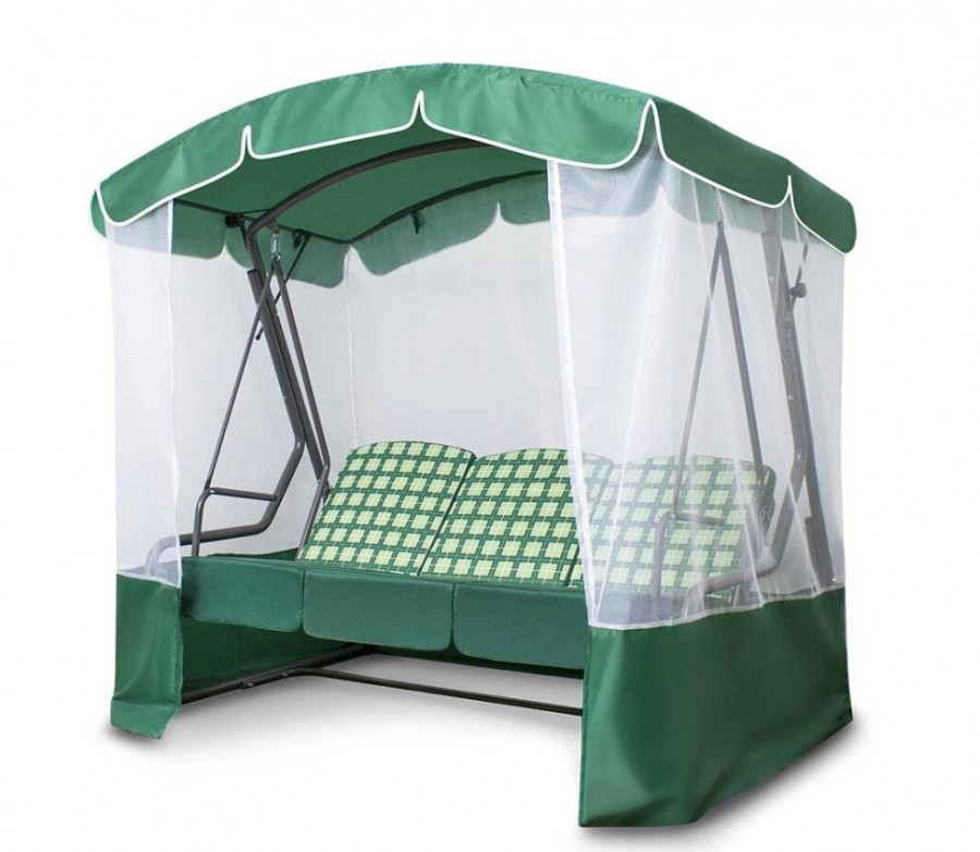 Садовые качели Рандеву Премиум, зеленый Garden