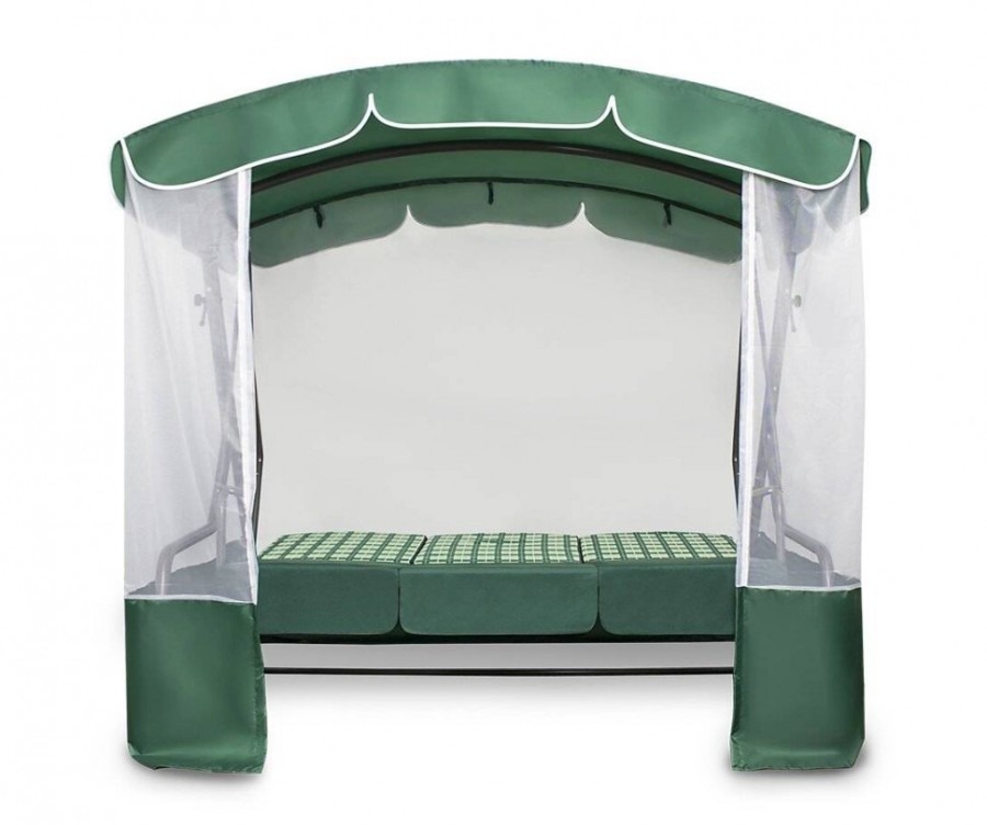 Садовые качели Рандеву Премиум, зеленый Garden