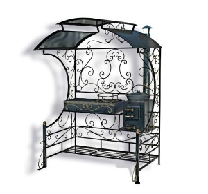 Кованый мангал с печью Уют Garden story Кованый мангал с печью Уют Garden story