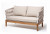 Диван 2-местный Диего из дуба бежевый 4sis