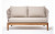 Диван 2-местный Диего из дуба бежевый 4sis