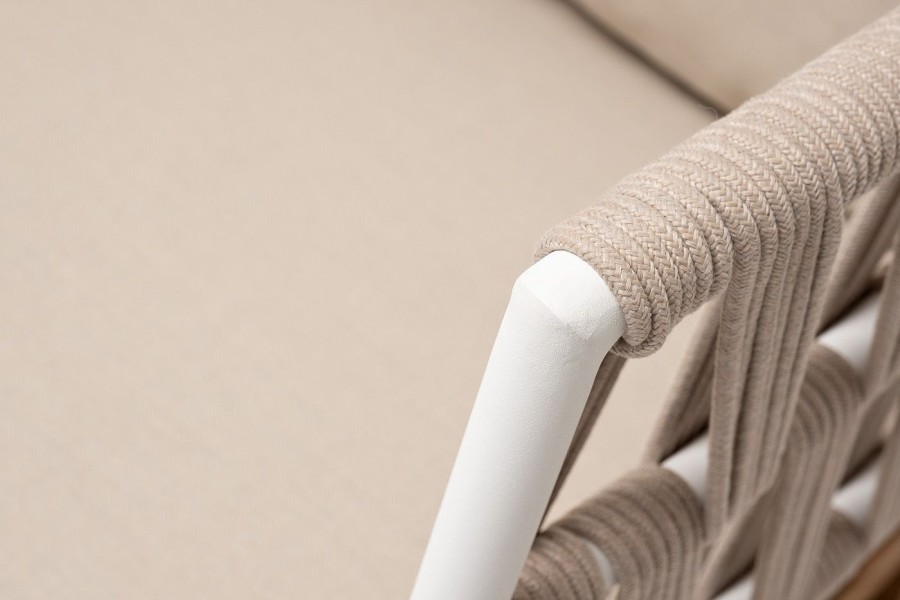 Диван 2-местный Диего из дуба бежевый 4sis