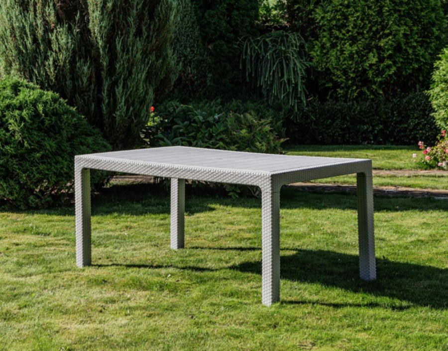 Обеденный садовый комплект LANA DINING M светло-серый Royal Family