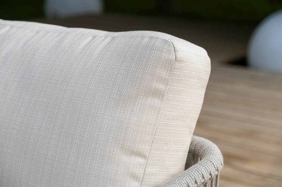 Лаунж-зона 5-местная из роупа Альбано серый меланж 4sis