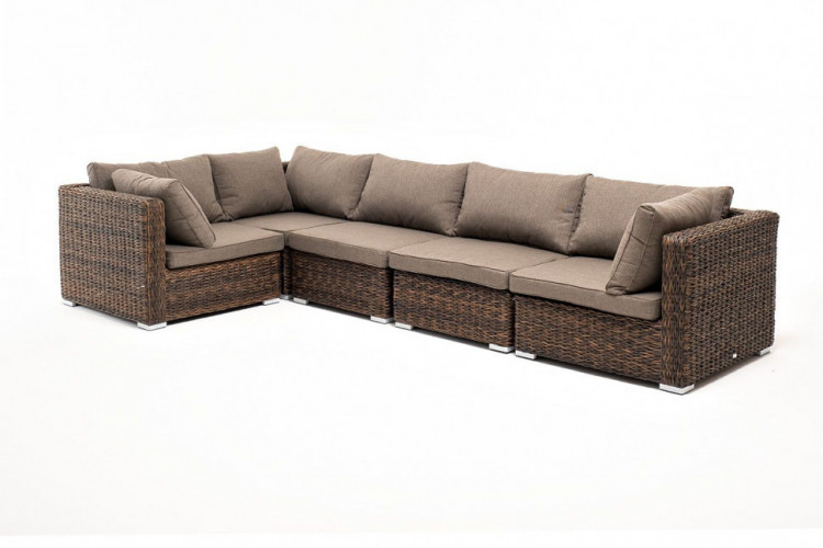 Трансформирующийся диван гиацинт Лунго коричневый 4sis