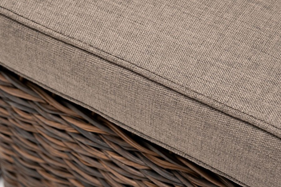 Модульный диван Лунго гиацинт коричневый 4sis