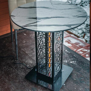 Стол с подогревом Hottable R1002 afyon marble Стол с подогревом Hottable R1002 afyon marble