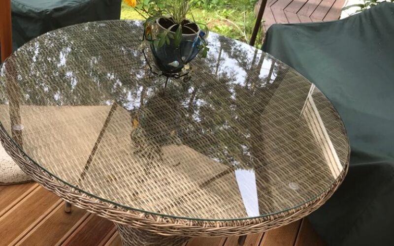 Стол круглый 120 Ninja Brown Brafab