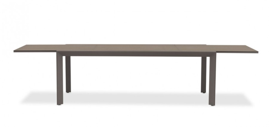 Комплект обеденной группы Nora-Andy 10R антрацит/коричневый Brafab