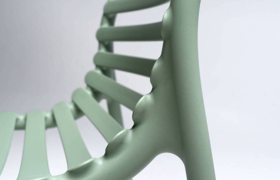 Стул пластиковый Doga Bistrot мятный Nardi