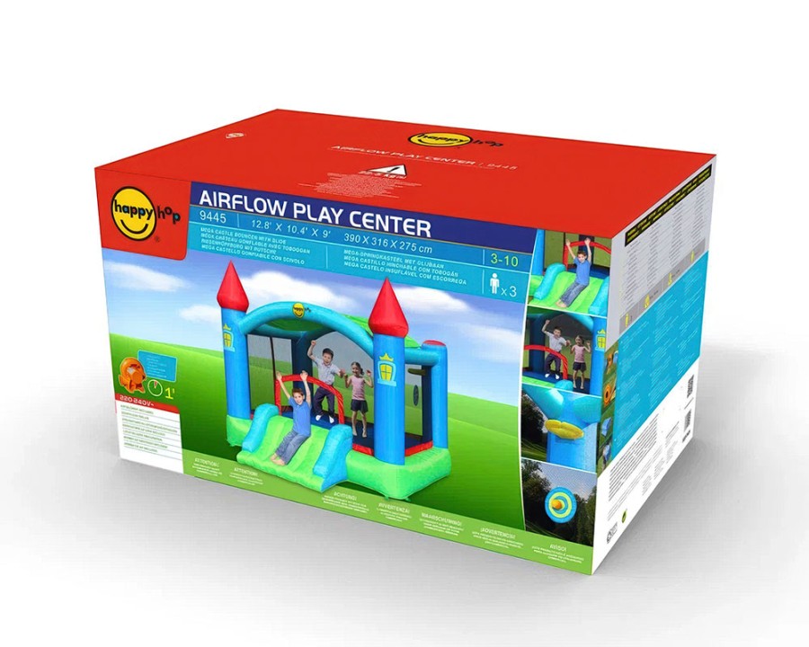 Надувной батут Мега крепость Happy Hop