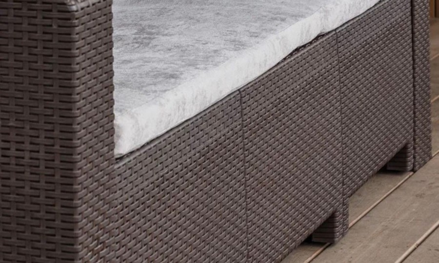 Диван 3-х местный LANA LUX коричневый Royal Family