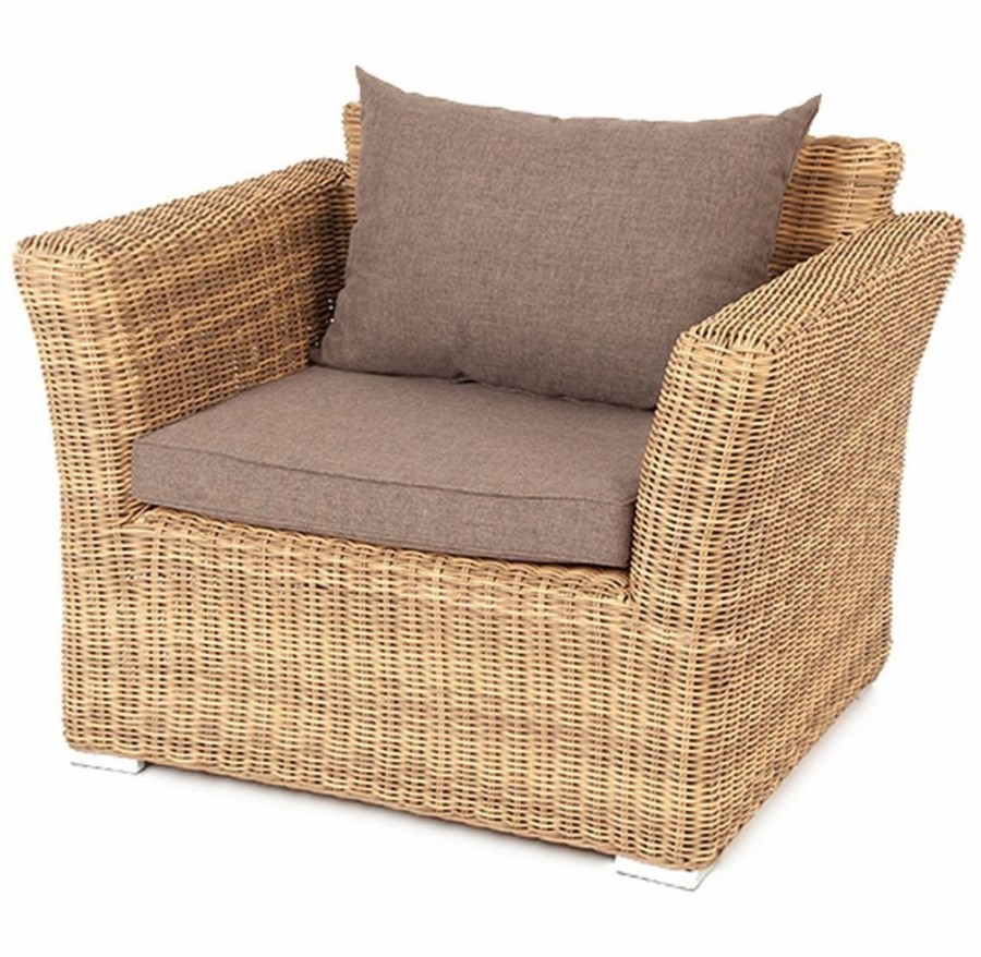 Кресло из искусственного ротанга Капучино 4sis