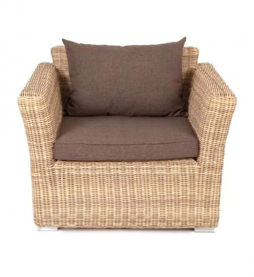 Кресло из искусственного ротанга Капучино 4sis