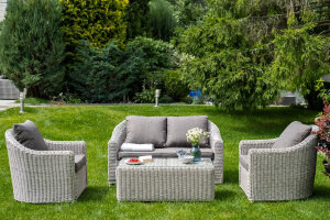 Лаунж зона Кон Панна бежевая 4sis