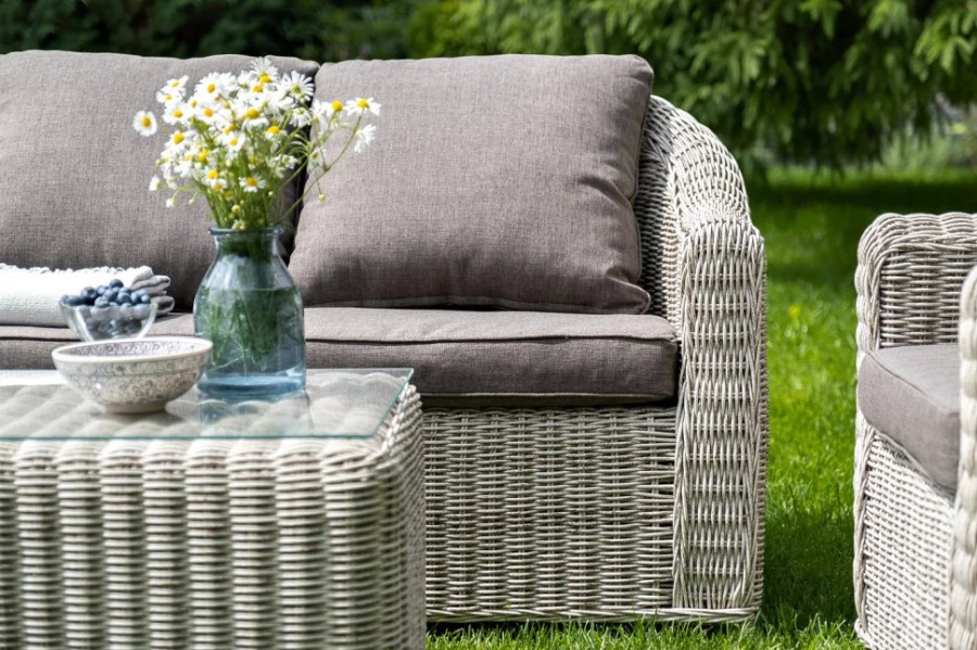 Лаунж зона Кон Панна бежевая 4sis