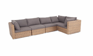 Модульный диван Лунго гиацинт соломенный 4sis