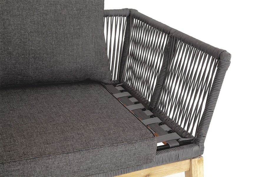 Диванный модуль из роупа Барселона левый 4sis