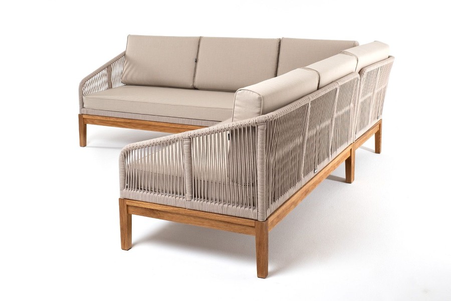 Модульный диван Канны из дуба бежевый 4sis