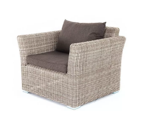 Кресло из искусственного ротанга Капучино Beige 4sis