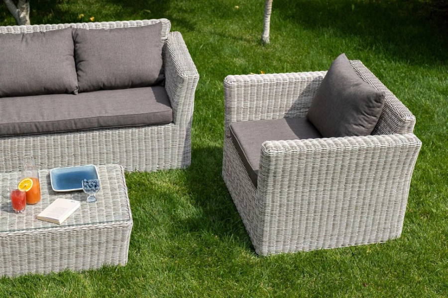 Кресло из искусственного ротанга Капучино Beige 4sis